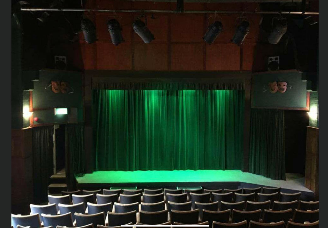 Inside the personal space of Partington Theatre